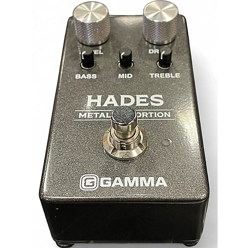 Used GAMMA Hades Metal Distortion Effect Pedal
