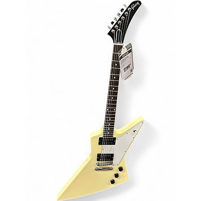 Used Gibson Explorer Alpine White Solid Body Electric Guitar