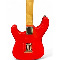 Used Hondo Stratocaster Copy Candy Apple Red Solid Body Electric Guitar