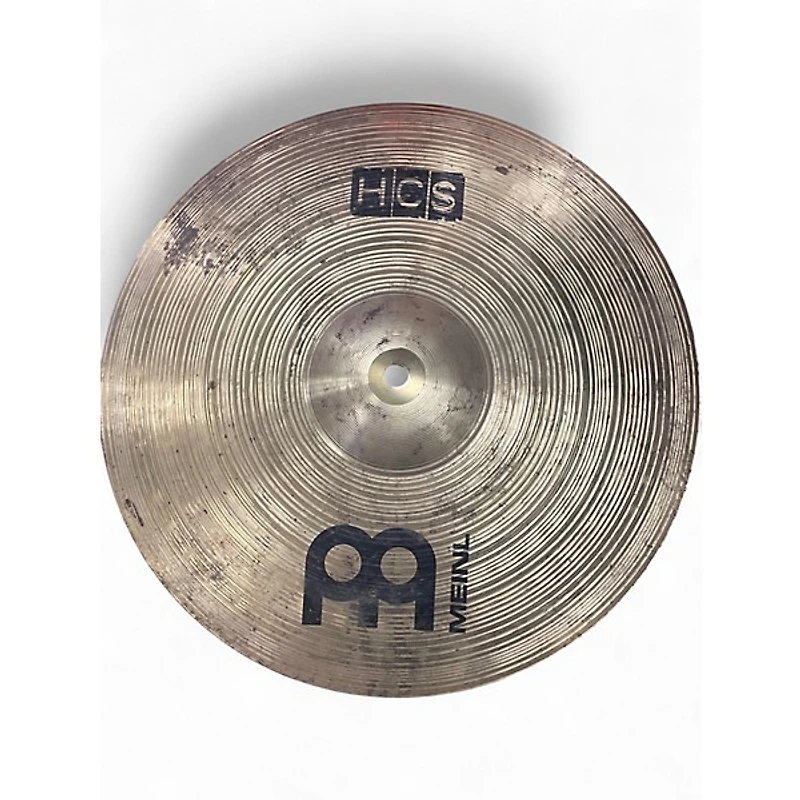 Used MEINL 13in HCS Hi Hat Pair Cymbal