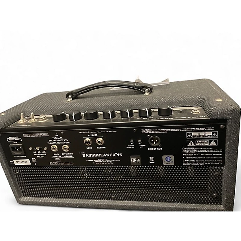 Used Fender Bassbreaker 15W Tube Guitar Amp Head