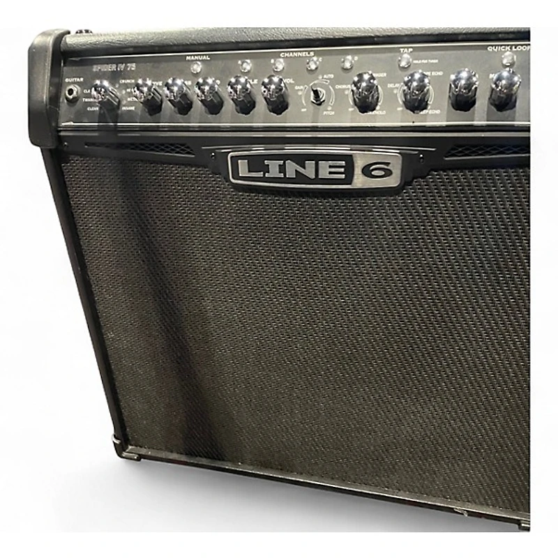 Used Line 6 Spider IV 75W 1x12 Guitar Combo Amp
