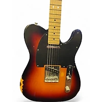 Used Fender American Standard Telecaster 3 Color Sunburst Solid Body Electric Guitar