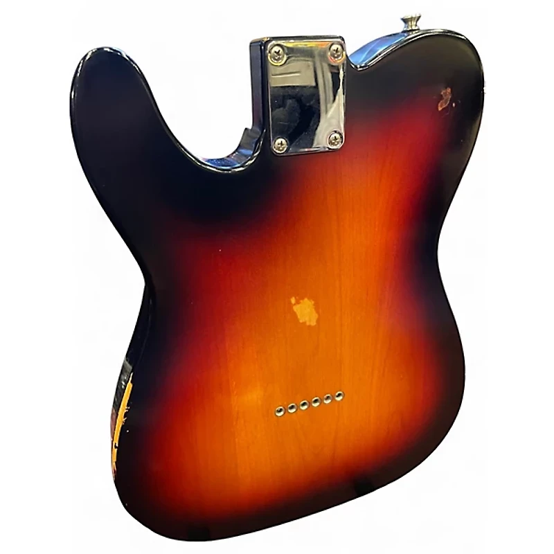 Used Fender American Standard Telecaster 3 Color Sunburst Solid Body Electric Guitar