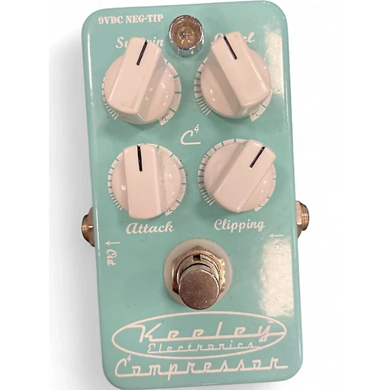 Used Keeley 4 Knob Compressor Effect Pedal