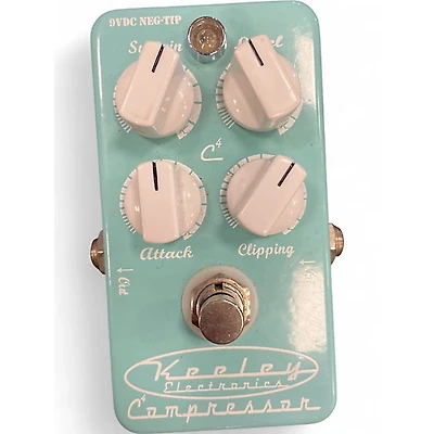 Used Keeley 4 Knob Compressor Effect Pedal