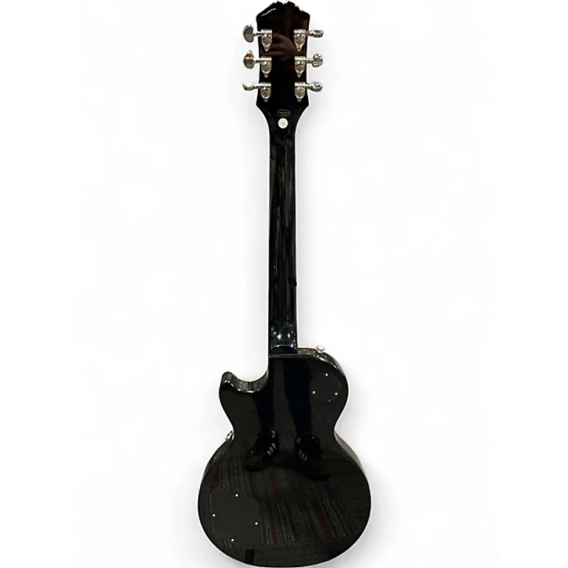Used Epiphone Les Paul Standard Ebony Solid Body Electric Guitar