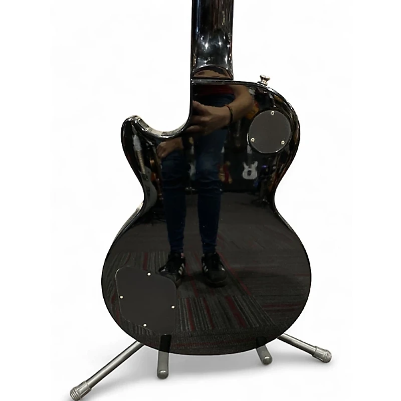 Used Epiphone Les Paul Standard Ebony Solid Body Electric Guitar