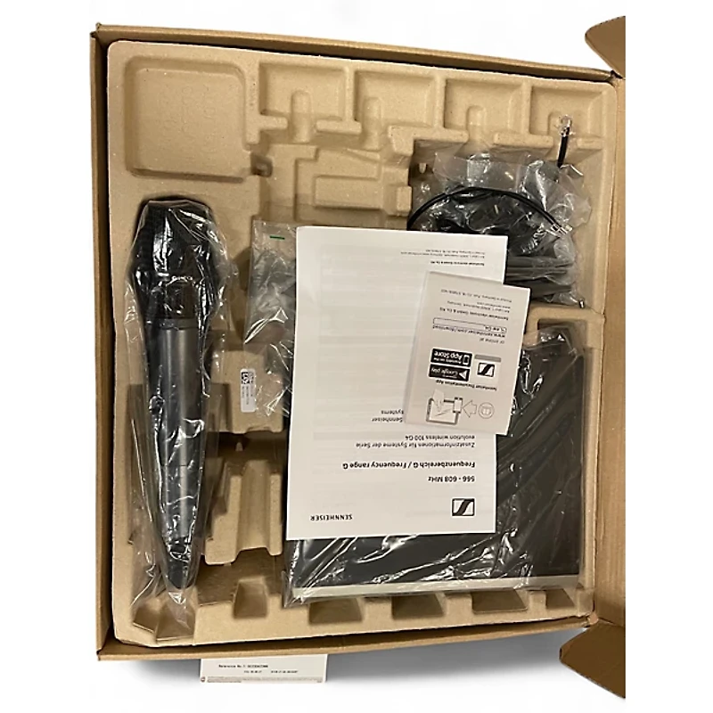 Used Sennheiser EW 100 G4-835-S Wireless Handheld Microphone System Band G Handheld Wireless System