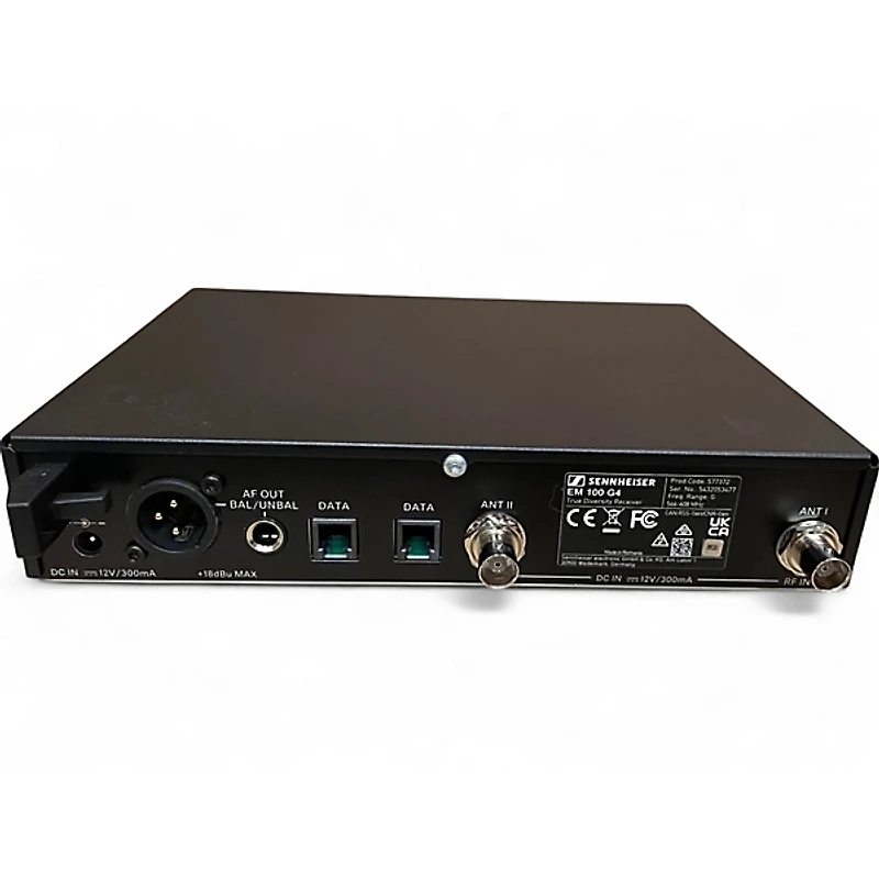 Used Sennheiser EW 100 G4-835-S Wireless Handheld Microphone System Band G Handheld Wireless System