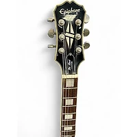 Used Epiphone Les Paul Custom Silverburst Solid Body Electric Guitar