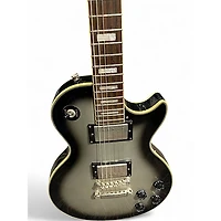 Used Epiphone Les Paul Custom Silverburst Solid Body Electric Guitar
