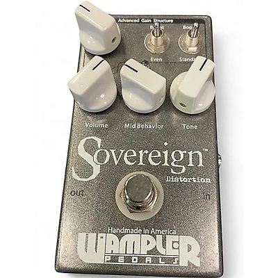 Used Wampler Sovereign Distortion Effect Pedal