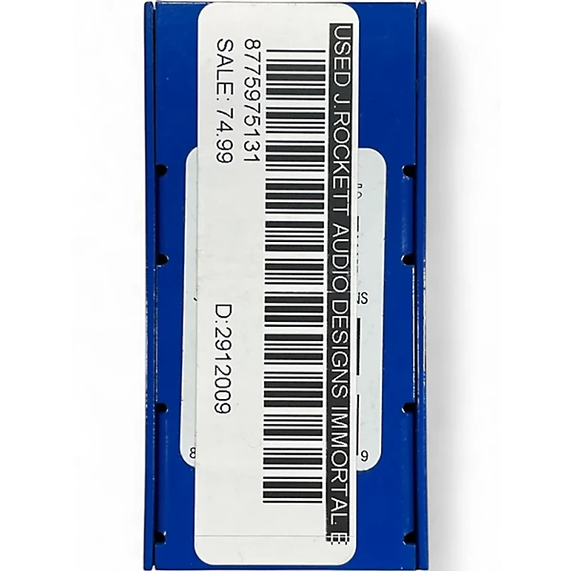 Used J.Rockett Audio Designs immortal echo Effect Pedal