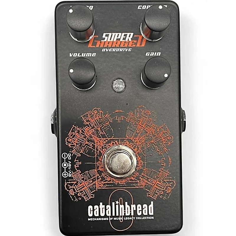 Used Catalinbread Super Charged Overdrive Effect Pedal