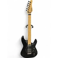 Used Schecter Guitar Research Sun Valley Super Shredder FRS Satin Black Solid Body Electric Guitar