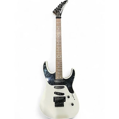 Used Jackson SL4X White Solid Body Electric Guitar