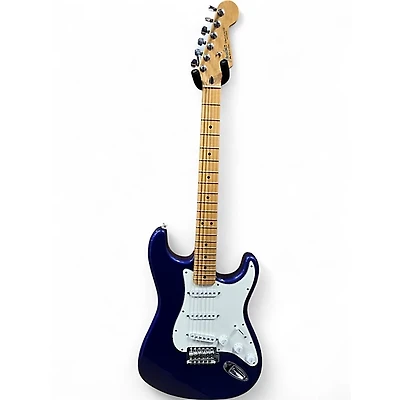 Used Fender Standard Stratocaster Blue Solid Body Electric Guitar