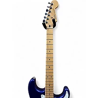 Used Fender Standard Stratocaster Blue Solid Body Electric Guitar