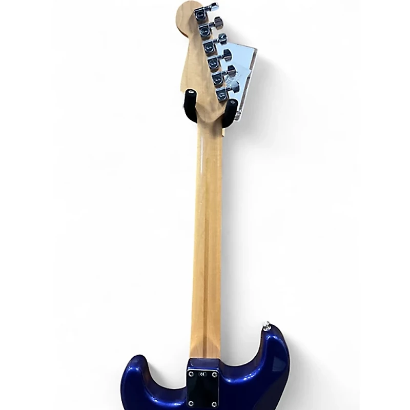 Used Fender Standard Stratocaster Blue Solid Body Electric Guitar