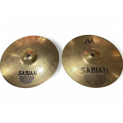 Used SABIAN 14in AA Rock Hi Hat Pair Cymbal