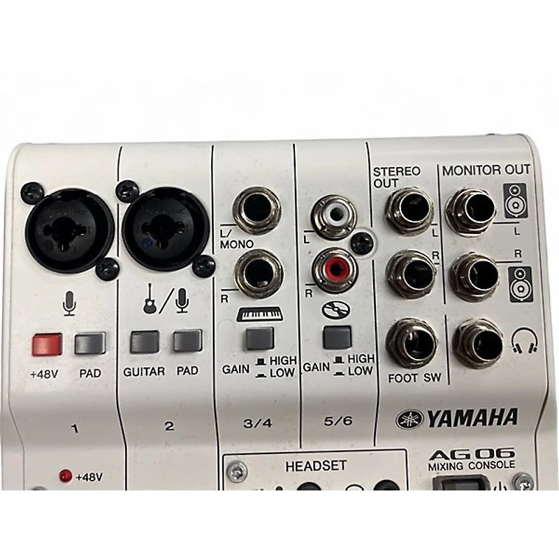 Used Yamaha ag06 Unpowered Mixer