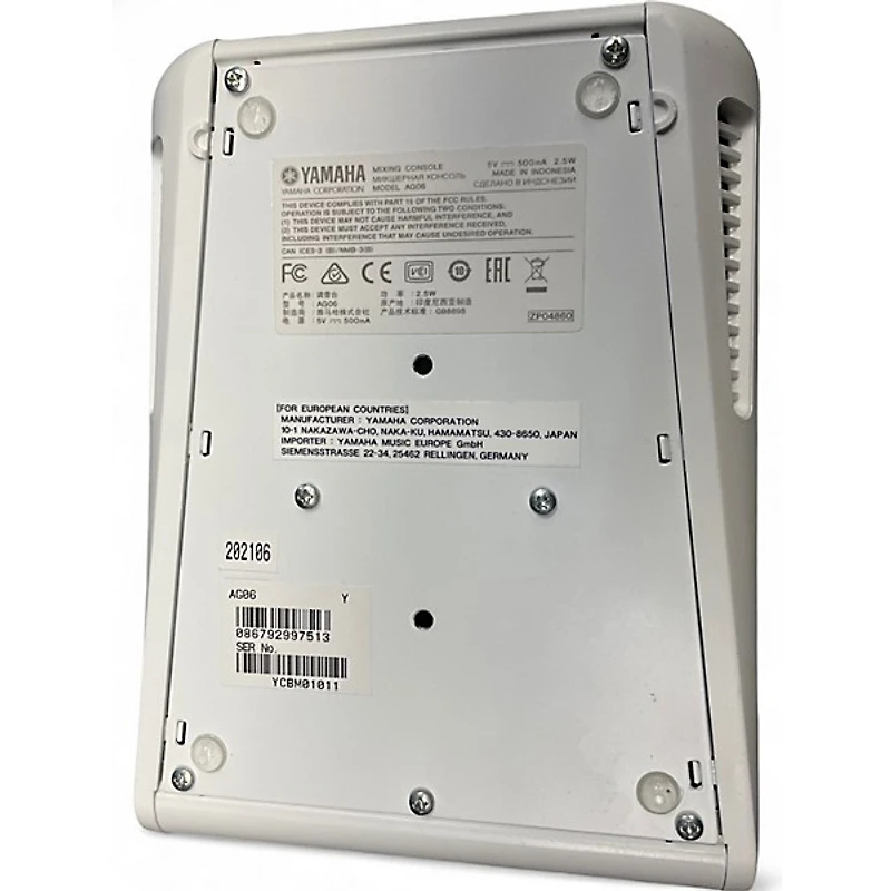 Used Yamaha ag06 Unpowered Mixer