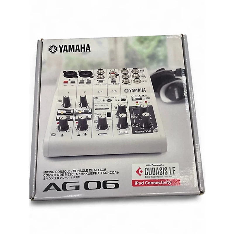 Used Yamaha ag06 Unpowered Mixer