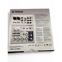 Used Yamaha ag06 Unpowered Mixer