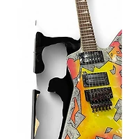 Used Dean Dimebag Concrete Sledge ML Custom Graphic Solid Body Electric Guitar