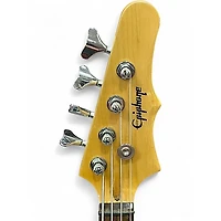 Used Epiphone ACCU BASS JR Black Electric Bass Guitar