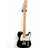 Used Fender Standard Telecaster Black Solid Body Electric Guitar