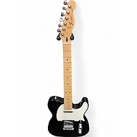 Used Fender Standard Telecaster Black Solid Body Electric Guitar