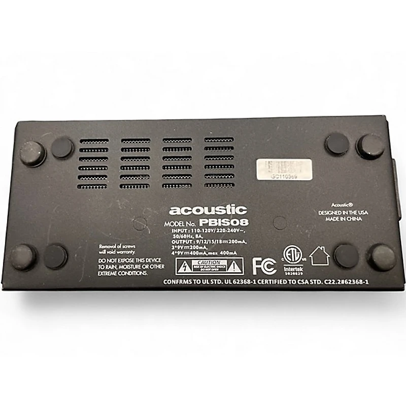 Used Acoustic PBIS08 Power Supply
