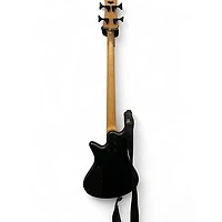 Used Schecter Guitar Research Stiletto Custom 4 String Black Electric Bass Guitar