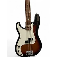 Used Fender Player Precision Bass 3 Color Sunburst Electric Bass Guitar