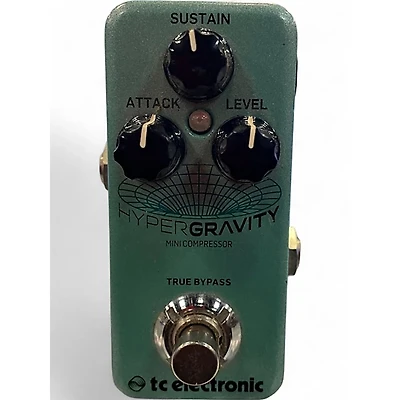 Used TC Electronic HyperGravity Compressor Mini Effect Pedal