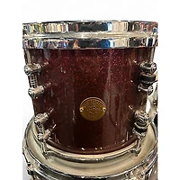 Used Gretsch Drums 4 Piece New Classic Maple Red Sparkle Drum Kit