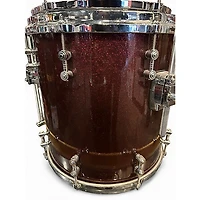 Used Gretsch Drums 4 Piece New Classic Maple Red Sparkle Drum Kit