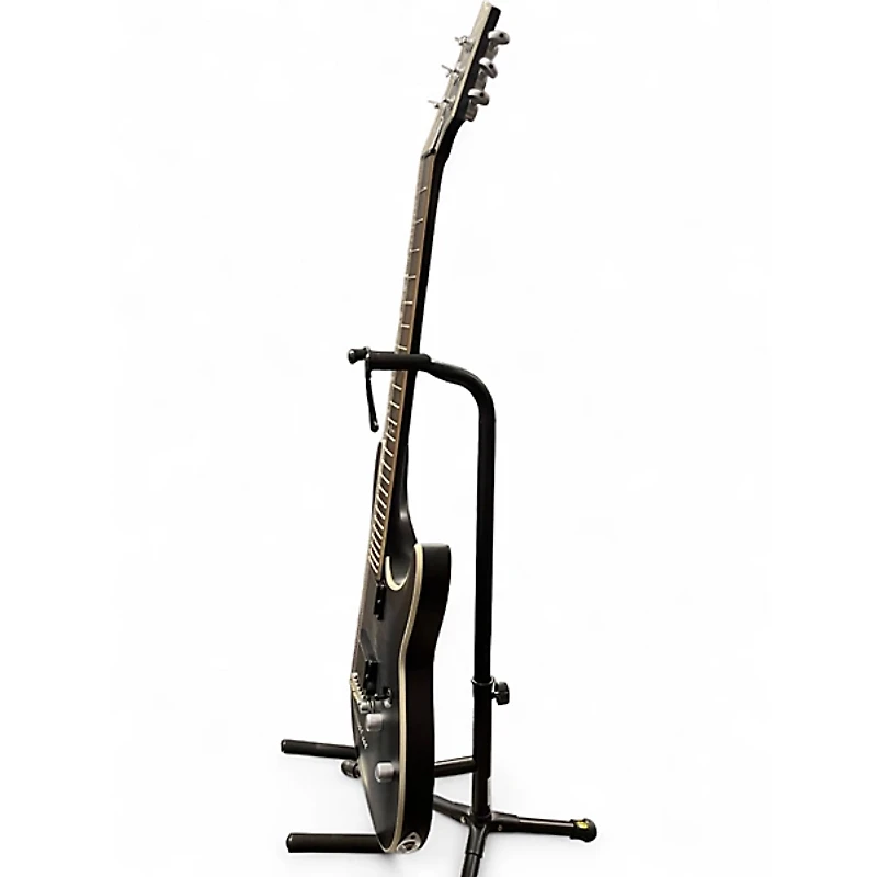 Used Schecter Guitar Research C1 Platinum Translucent Black Solid Body Electric Guitar