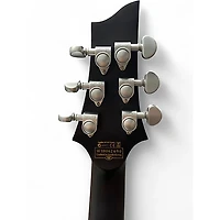 Used Schecter Guitar Research C1 Platinum Translucent Black Solid Body Electric Guitar