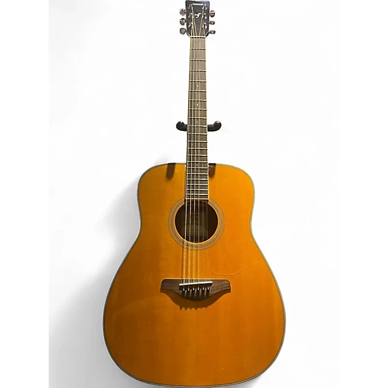 Used Yamaha FGTA Natural Acoustic Electric Guitar