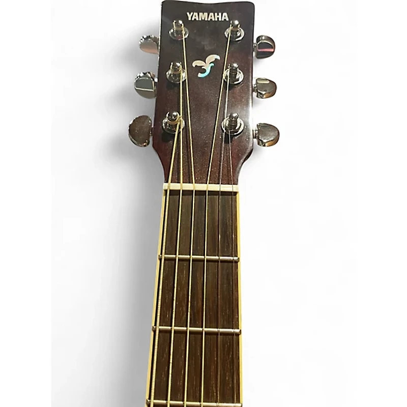 Used Yamaha FGTA Natural Acoustic Electric Guitar