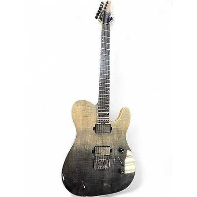 Used Schecter Guitar Research pt sls elitebfb faded gray Solid Body Electric Guitar