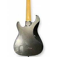 Used Schecter Guitar Research Damien Elite 7 Black Solid Body Electric Guitar