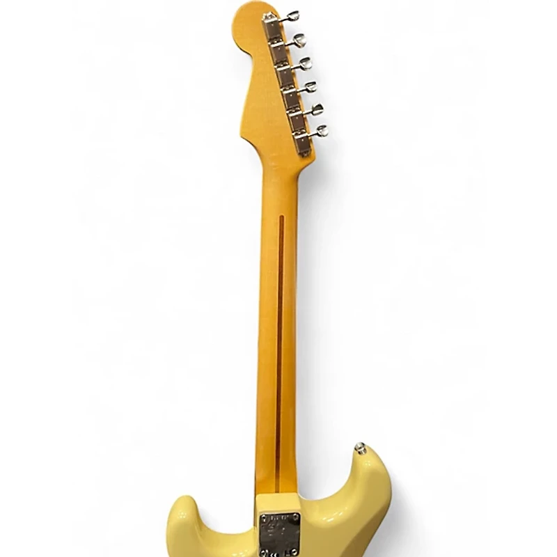 Used Fender ERIC JOHNSON THINLINE STRATOCASTER  Alpine White Hollow Body Electric Guitar