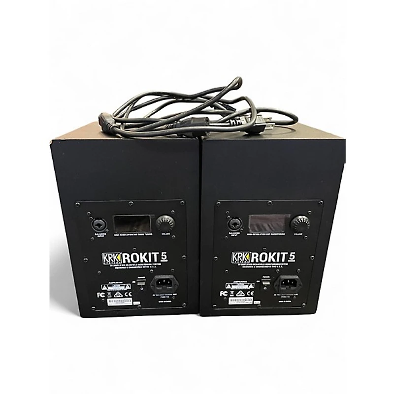 Used KRK RP5G4 PAIR Powered Monitor