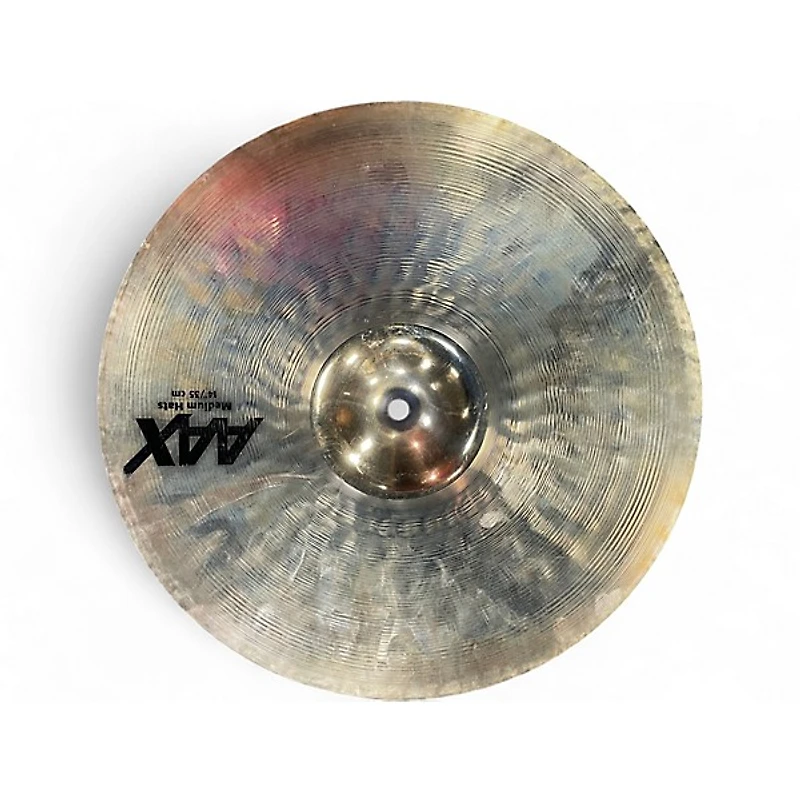 Used SABIAN 14in AAX Medium Hats Cymbal