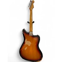 Used Fender Kurt Cobain Signature Jaguar Road Worn Sunburst Electric Guitar