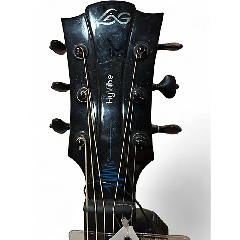 Used Lag Guitars THV30DCE Natural Acoustic Electric Guitar